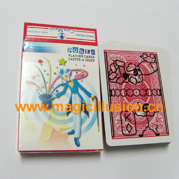 Cheaper Magic sprite playing card Tricks cartoon deck 0.85